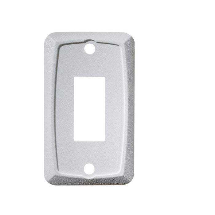 RV Designer S381 Rocker Switch Mounting Plate, White