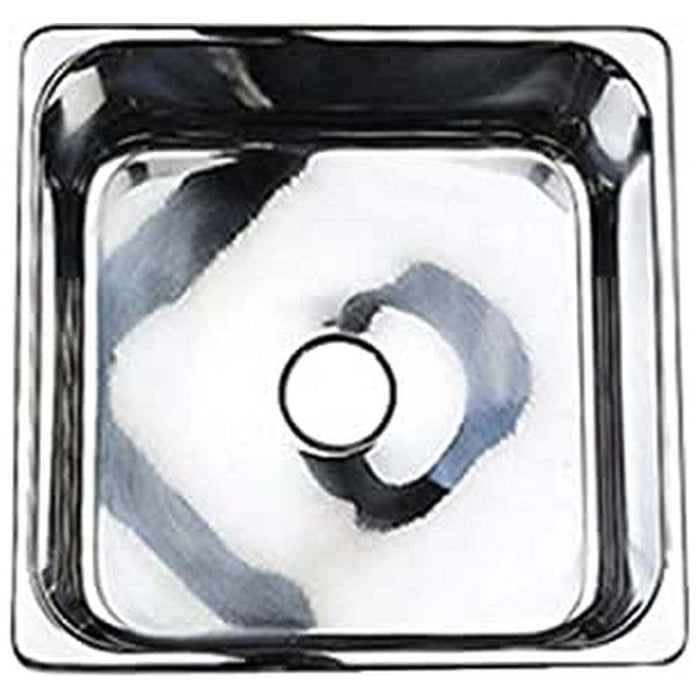 Scandvik 10216 Rectangular Stainless Steel Mirror Finish Sink