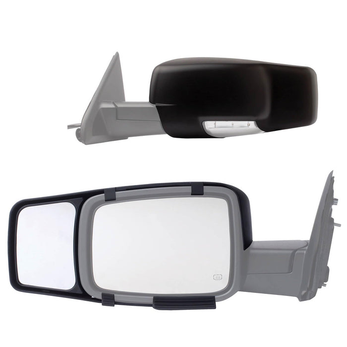 K-Source 80710 Snap-On Towing Mirrors, pr.