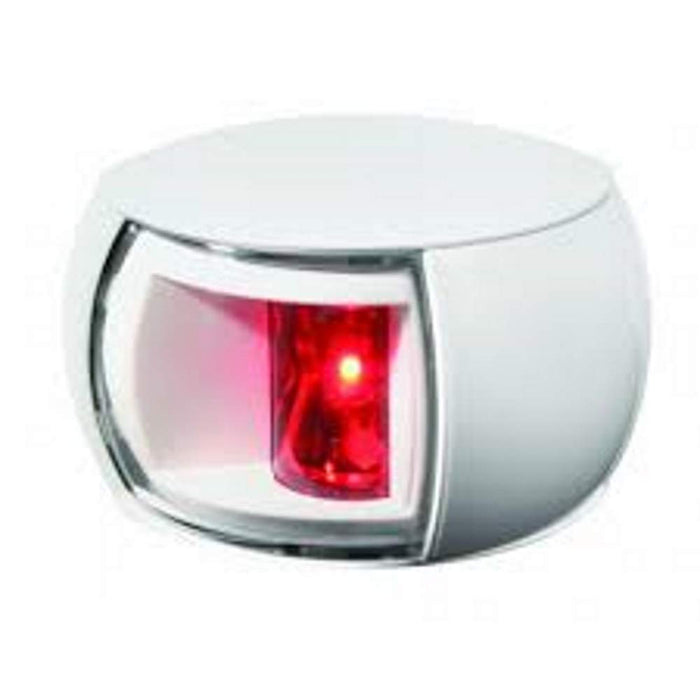 Hella 980520111 NaviLED Port (Red) Side Light Only, White w/Clear Lens, 1 ea.