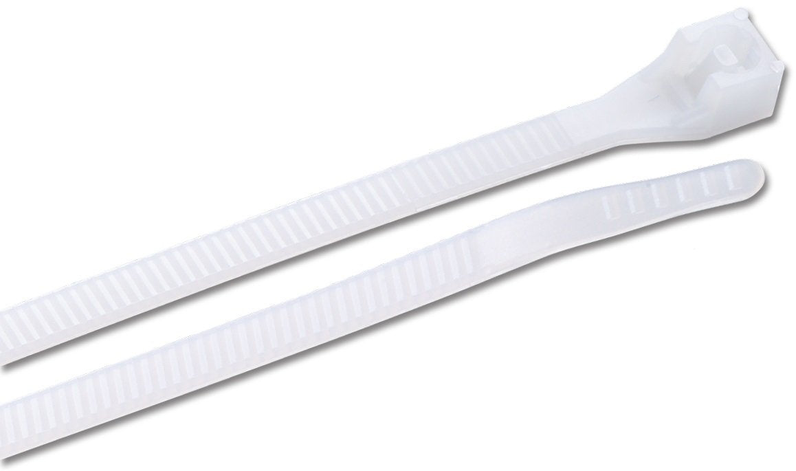 Ancor 199213 Standard Cable Ties, 14" Natural, 100/pk