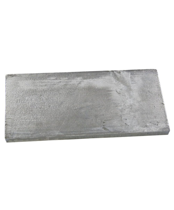 B & S Anodes BSM12X6X12 Zinc Plate w/o Slots