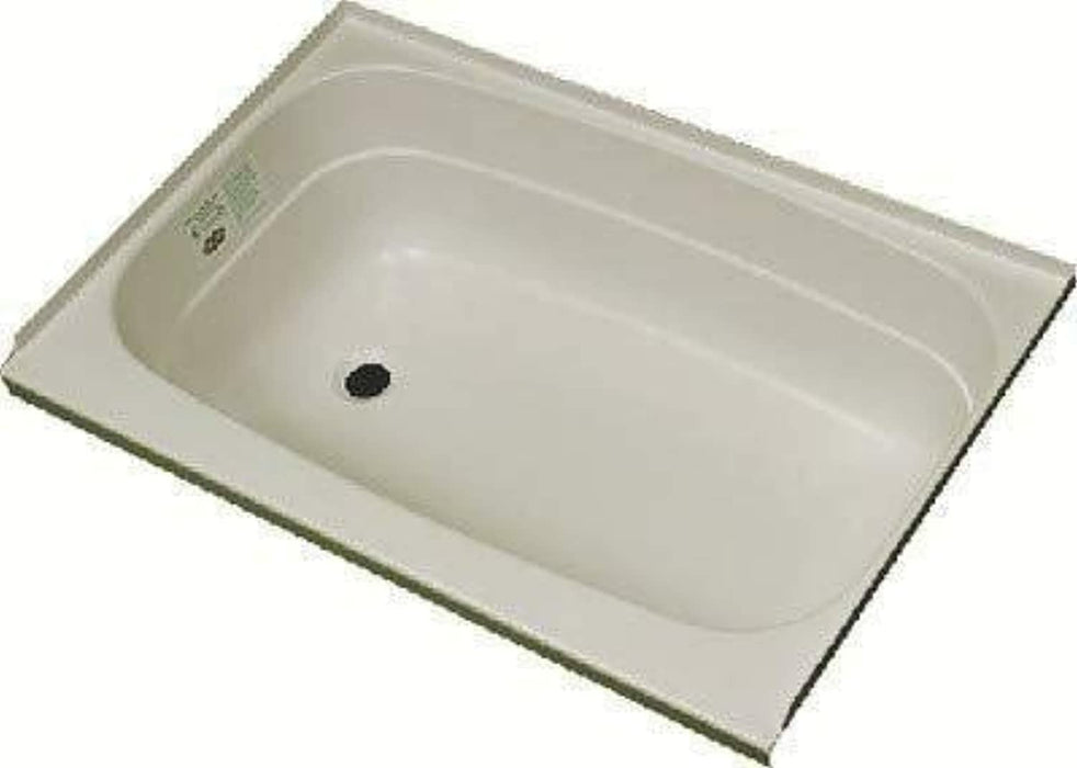 Specialty Recreation BT2440PL Left Drain Bathtub, 24" x 40", Parchment