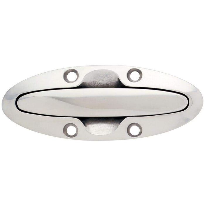 Attwood 66510-7 Flush Cleat 4-1/2", Counter-Sunk