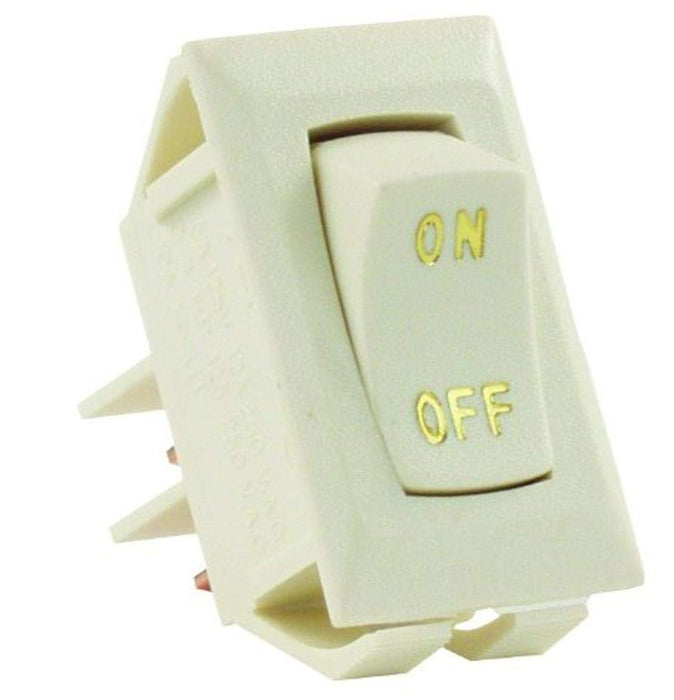JR Products 12615 Labeled 12V On/Off Switch, Black