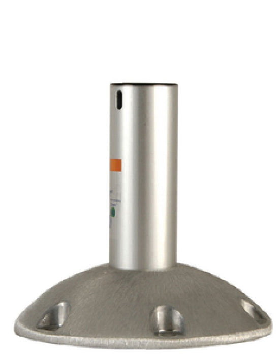 Springfield 1250309LNS 2-3/8" Series Explorer Fixed Height Locking Pedestal, Satin Finish