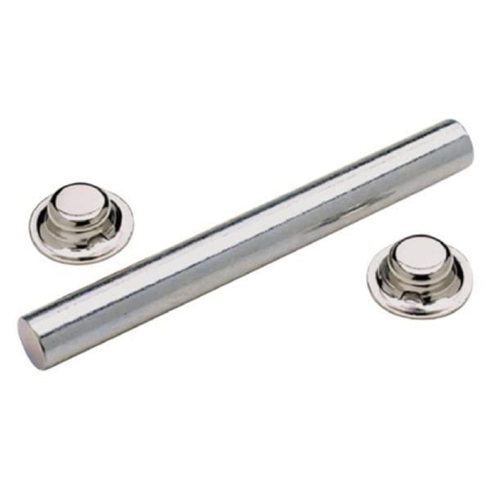 Seachoice 55771 Zinc Plated Steel Roller Shaft Includes 2 Pal Nuts