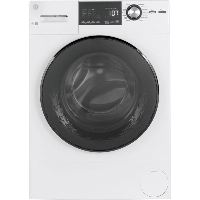 GE GFW148SSMWW 24" Energy Star® Frontload Washer w/Steam