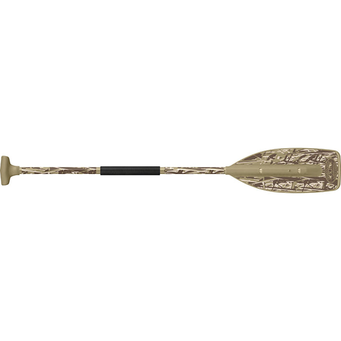 TRAC Outdoors 50454 Crooked Creek Camo Synthetic Paddle With Hybrid Grip 5'