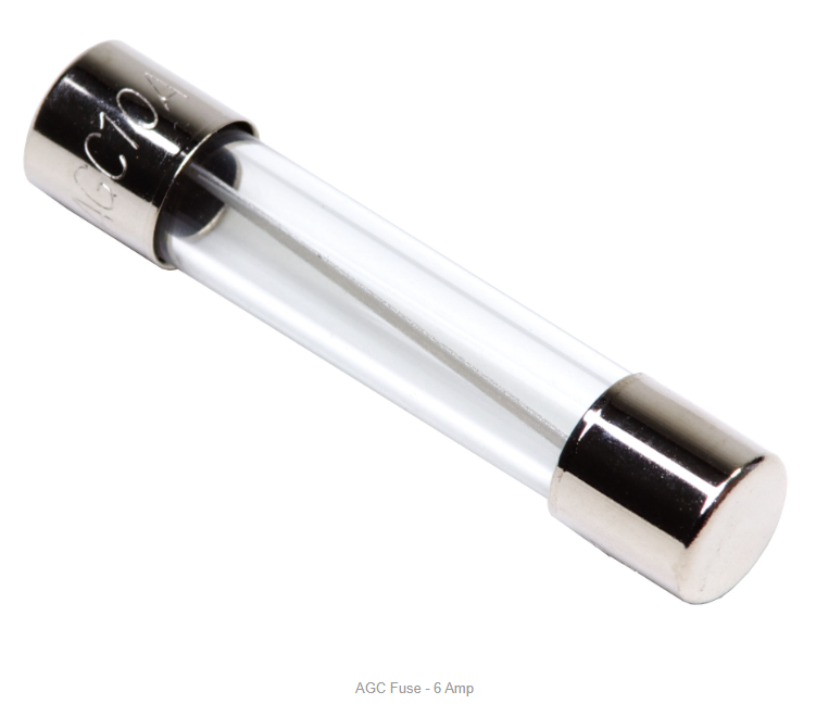 Fusible AGC Blue Sea 5211 - 6 amperios