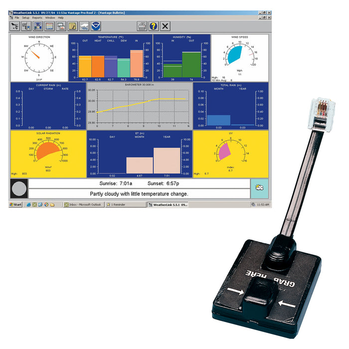 Davis Instruments 6510SER WeatherLink Windows - Serial Port for Vantage Vue & Pro2 Series