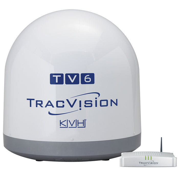 KVH 01-0369-07 TracVision TV6 w/Circular LNB for North America