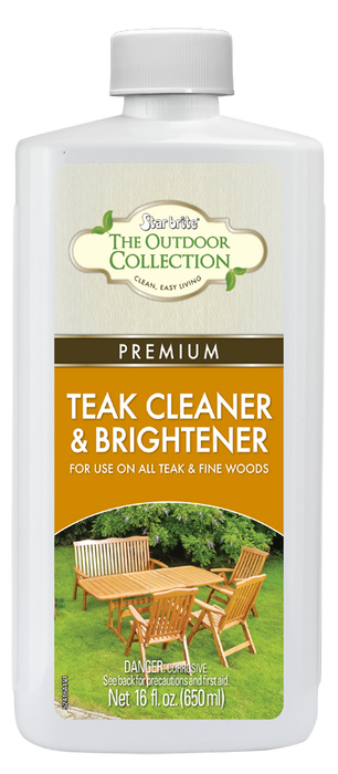 Starbrite 52416 Outdoor Collection Teak Cleaner/Brightner 16 Oz.