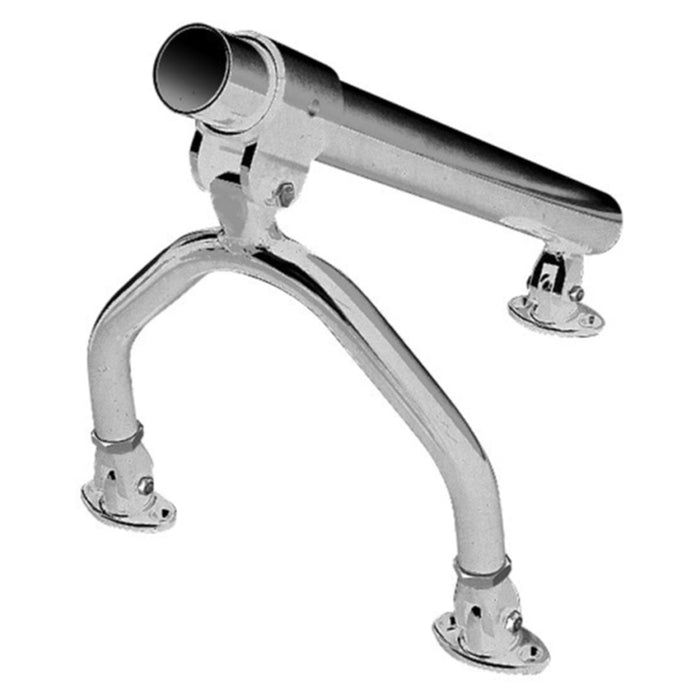 Base de aparejo central ajustable Rupp - Plateada