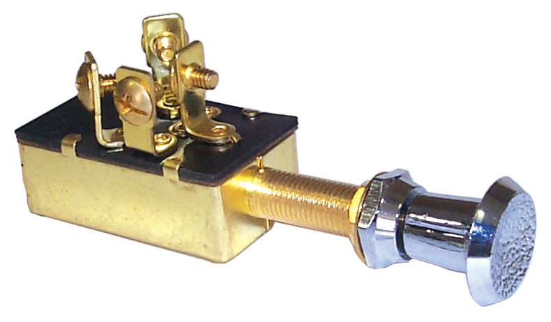 Sierra MP39610 Off/On/On SPDT 4 Screw Terminal Heavy Duty Push Pull Switch