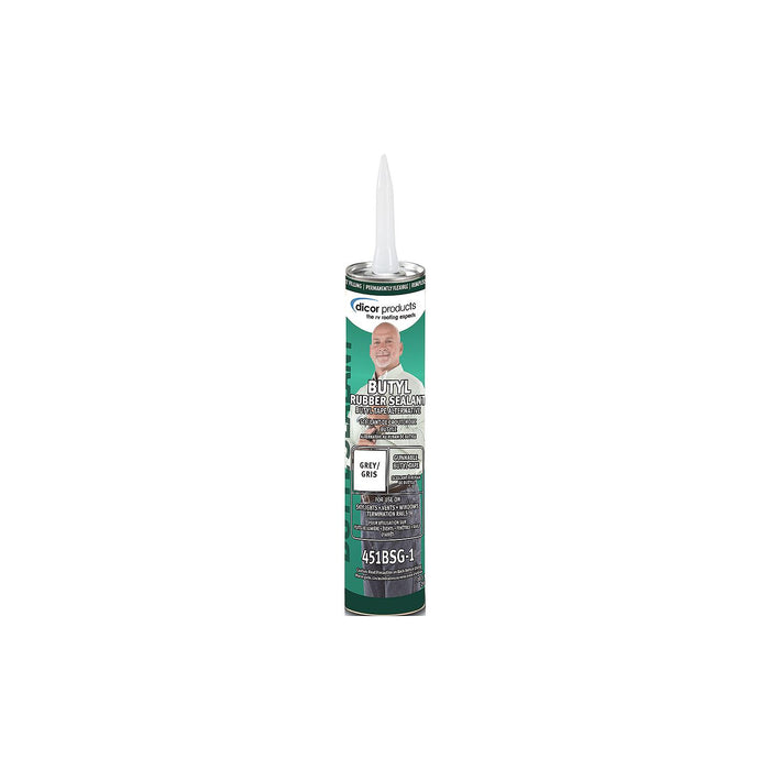 Dicor Corporation 451BSG-1 Gunnable Butyle Rubber Sealant, Gray