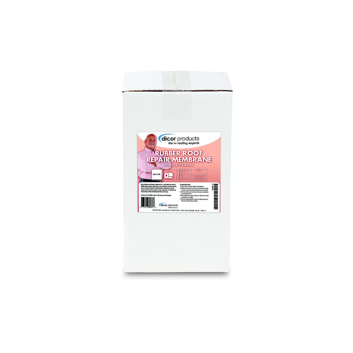Dicor Corporation 533RM-12 EPDM Rubber Roof Repair Membrane, 12" x 25'