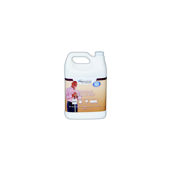 Dicor Corporation RP-FCP-1 Fiberglass Clean & Prep, White, Gal.