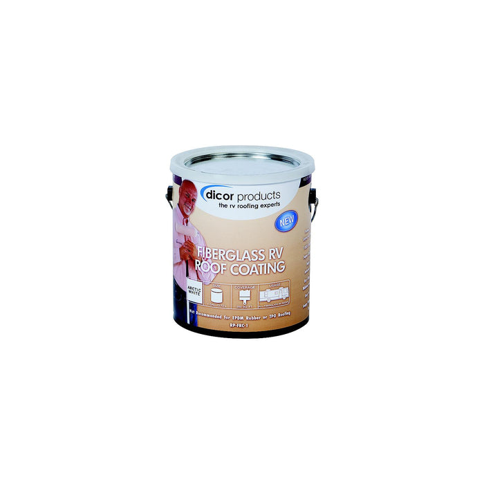 Dicor Corporation RP-FRC-1 Fiberglass RV Roof Coating, Gal.