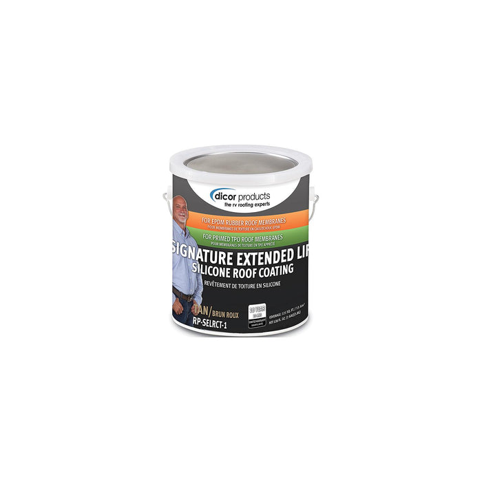 Dicor Corporation RP-SELRCT-1 Signature Extended Life RV Roof Coating™, Tan, Gal.