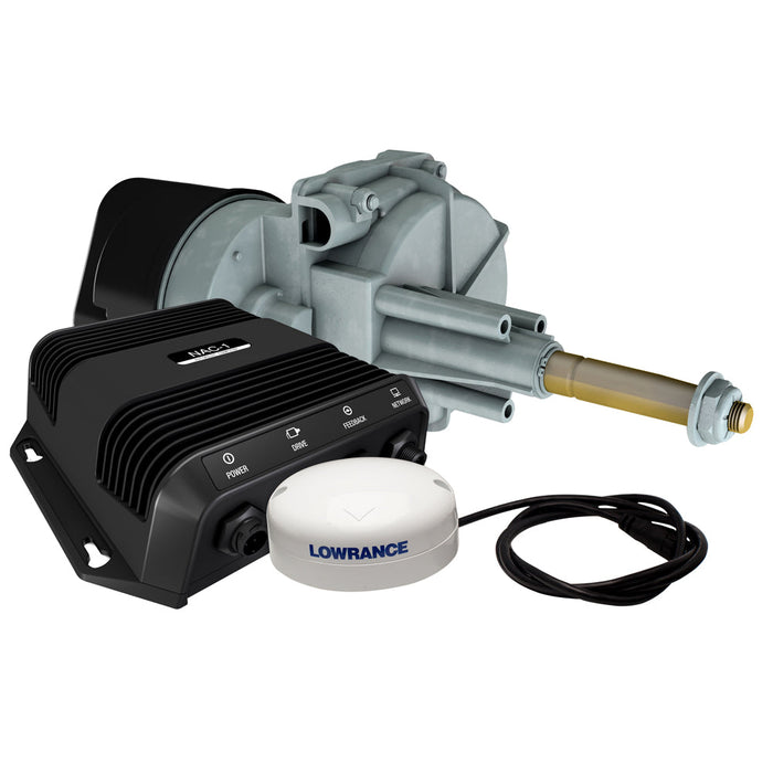 Paquete de dirección por cable del piloto fueraborda Lowrance