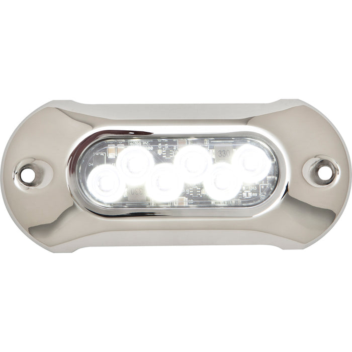 Luz LED subacuática Attwood Light Armor - 6 LED - Blanca