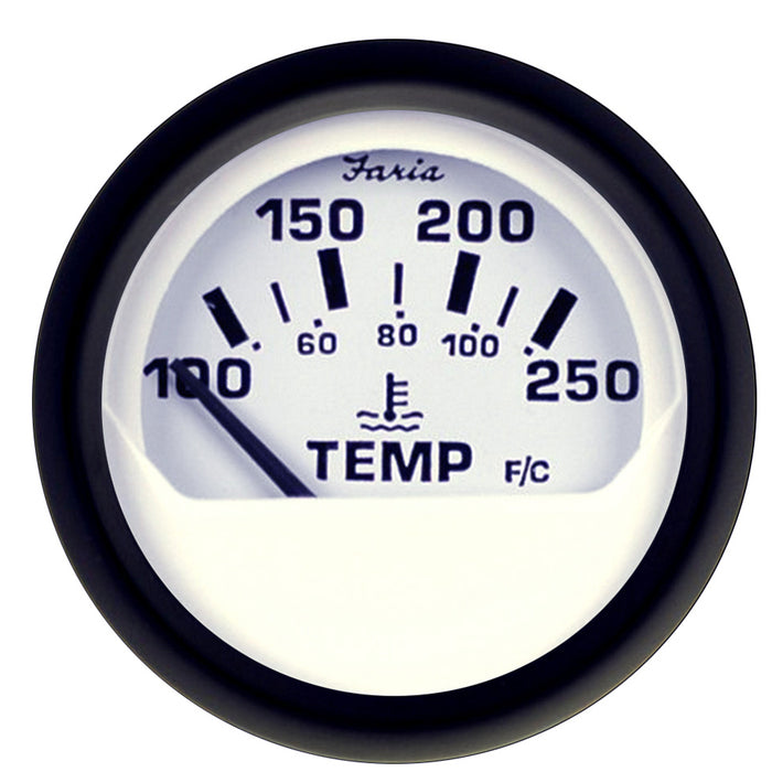 Faria 12904 Euro 2" Water Temperature Gauge (100-250F)