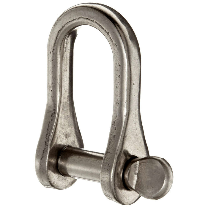 Grillete en D estándar Ronstan: pasador de 6,4 mm (1/4")
