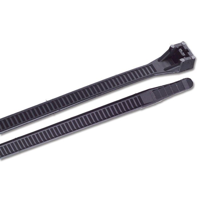 Bridas Ancor de 15" resistentes, color negro UV - Paquete de 25