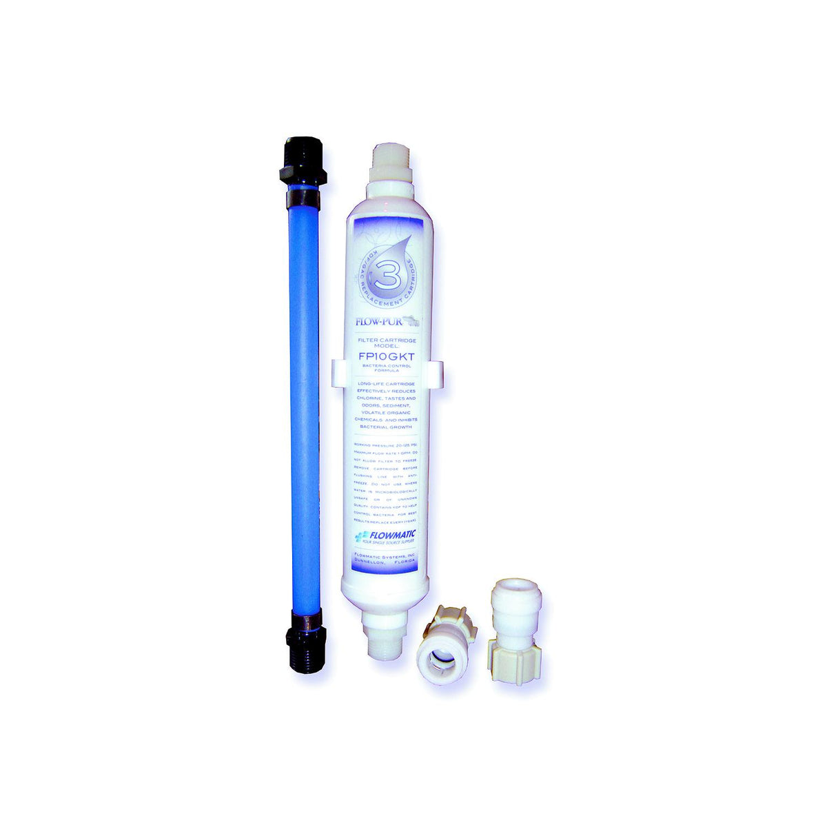Flow-Pur FP10GKTUC RV Undercounter Water Filter Kit — Freeport Marine ...