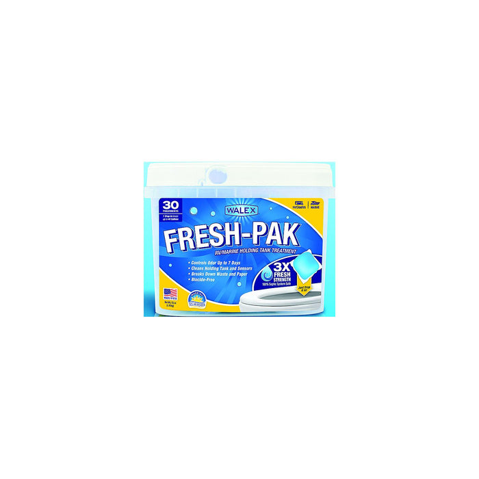 Walex Products FRESHPAK30 Walex Drop-In Black Tank Treatment 30 packets per tub
