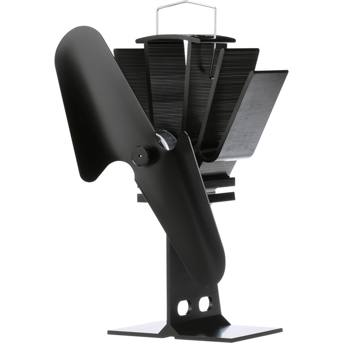 Caframo 800CAXBX Ecofan Original Heat Powered Stove Fan Black Blade