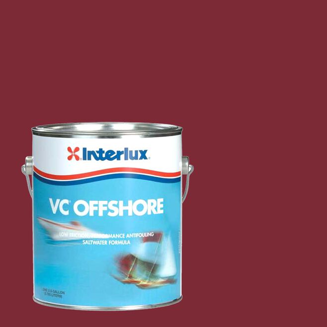 International Paint V117/1 VC Offshore Bottom Paint, Red Gal.