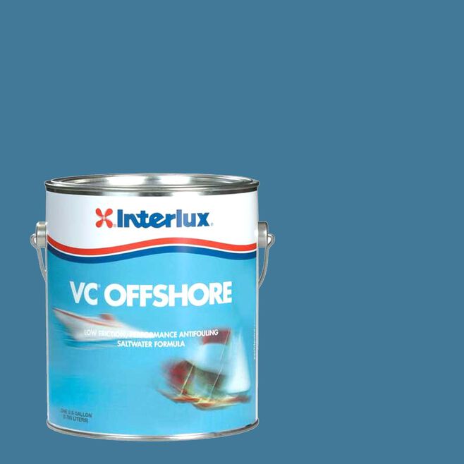 International Paint V116/1 VC Offshore Bottom Paint, Blue Gal.