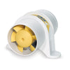 Soplador marino Shurflo de Pentair YELLOWTAIL™ de 3" - 12 VCC, 120 CFM