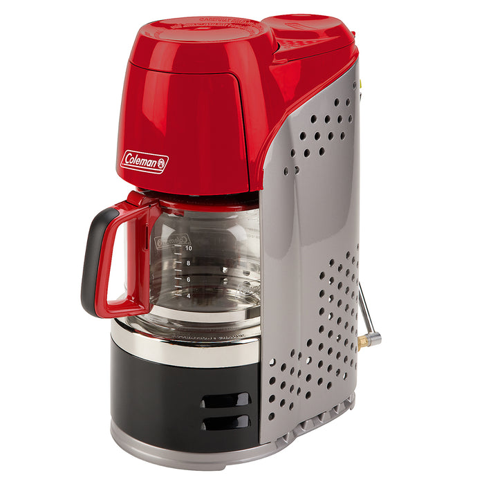 Cafetera portátil de propano Coleman de 10 tazas