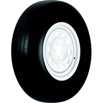 Loadstar 966-32468 ST Radial Tire And Wheel (Rim) Assembly ST225/75R-15 5 Hole C Ply