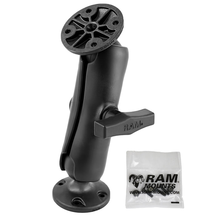 Soporte de bola RAM de 1,5" para "uso intensivo" para Garmin echo 200, 500c y 550c