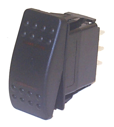 Sierra RK19540-1 Non-Illuminated Weather Resistant Contura Rocker Switch