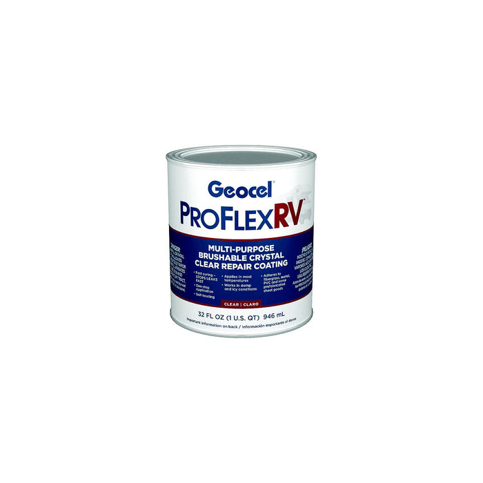 Geocel GC23200 Pro Flex Instant Roof Repair, Qt. Crystal Clear