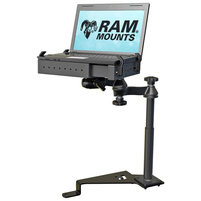RAM Mount No-Drill™ Laptop Mount Vehicle System f/'17-20 Ford F-Series + More