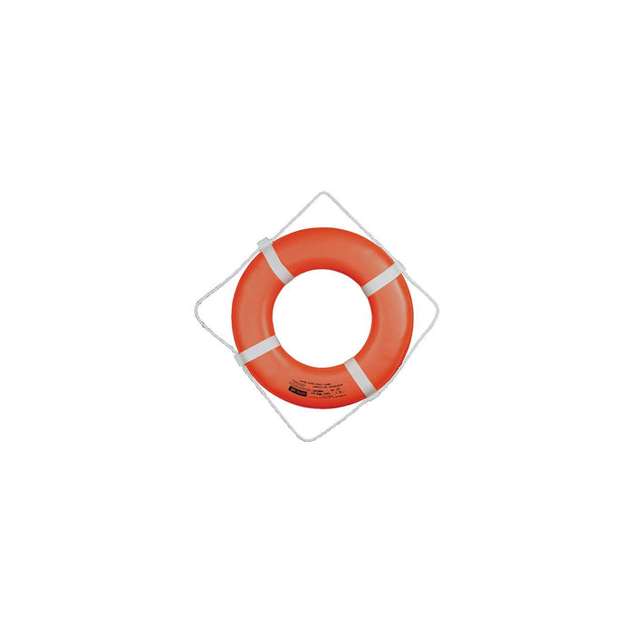 Cal-June GO-20 Jim-Buoy Closed Cell Foam U.S.C.G. Approved Life Ring w/ Webbing, Straps
