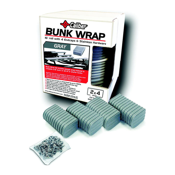 Caliber 23052-BK Bunk Wrap Kit (Includes 4 Endcaps & SS Hardware)