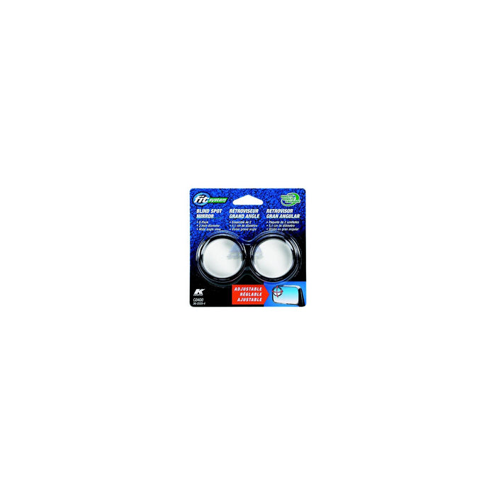 K-Source C0400 Captain Phab Stick-On Adjustable Mirror, 2/pk