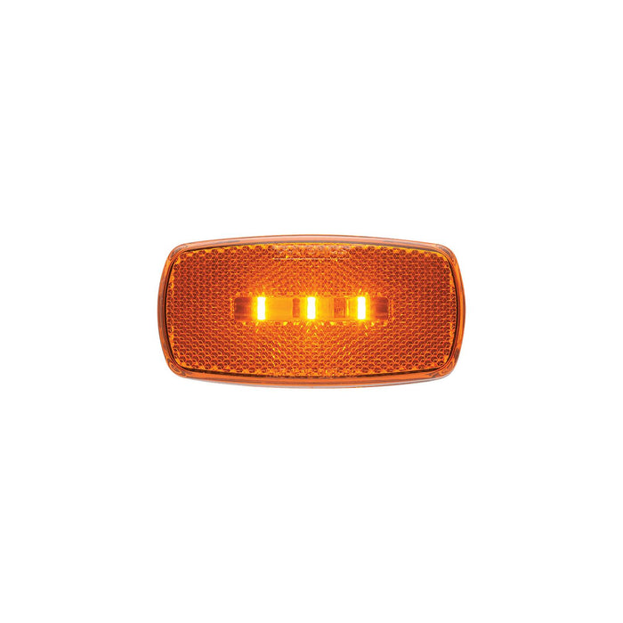 FulTyme RV 1186 FulTyme RV LED Surface-Mount Marker/Clearance Light w/ Reflex, Amber