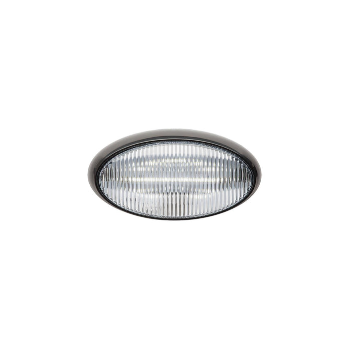 FulTyme RV 1188 FulTyme RV LED Porch Light, Clear Light/ Black Housing w/o Switch