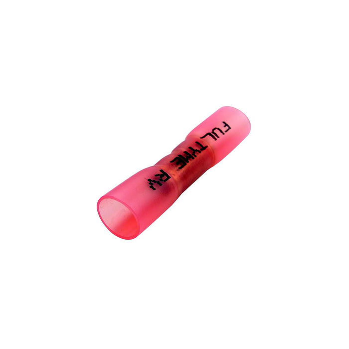 FulTyme RV 590-5004 FulTyme RV Crimp 'N Seal Butt Splice Heat Shrink, 8 Ga. Red, 100/Pk