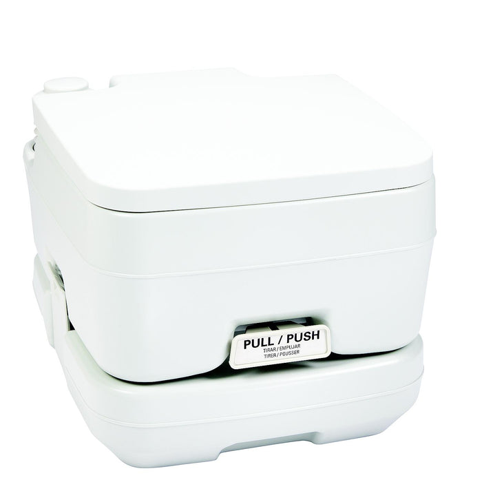 FulTyme RV 6002 FulTyme RV Portable Toilet, White, 2.6-Gal. (10 l)