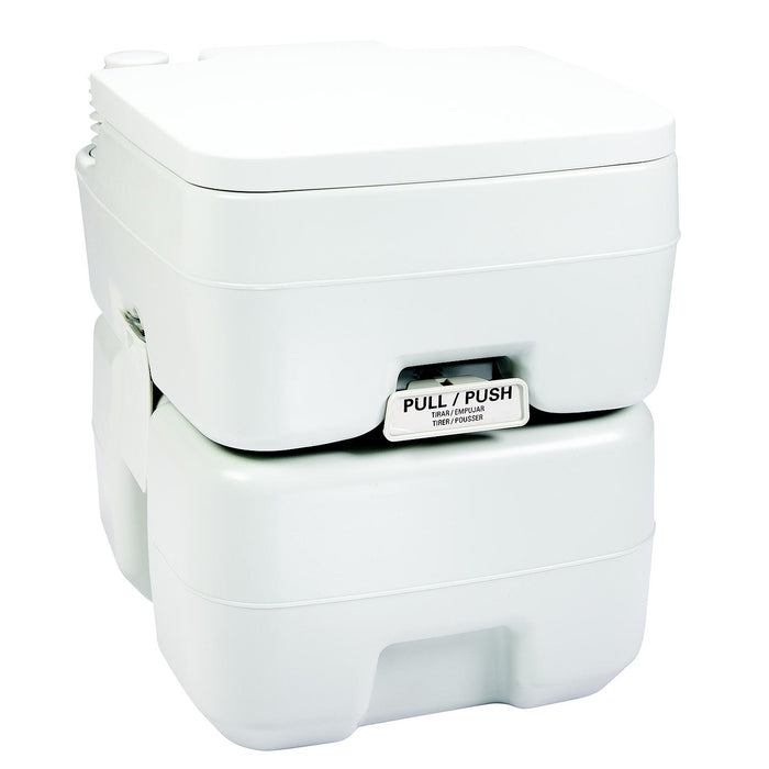 FulTyme RV DEF1020S FulTyme RV 6003 Portable Toilet, White, 5.3-Gal. (20 l)