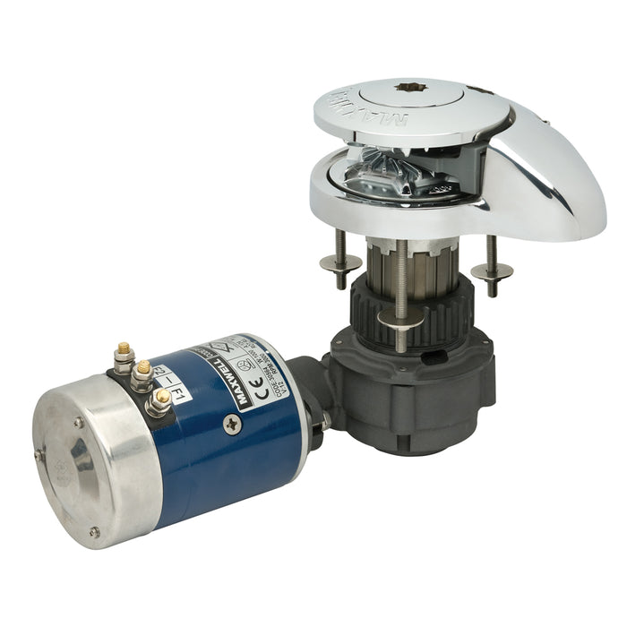 Molinete vertical Maxwell RC 8-6, cadena de 1/4", cuerda de 1/2", 12 V